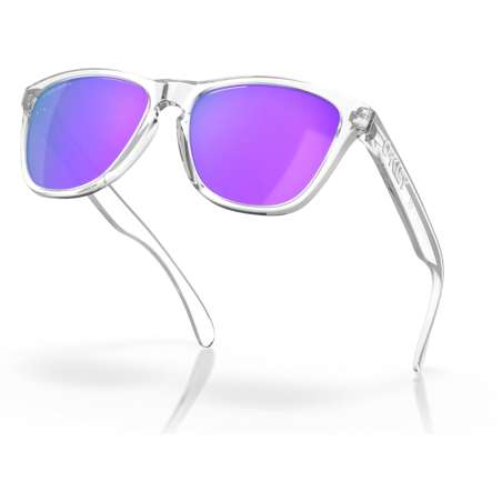 Oakley Frogskins Polished Clear - Prizm Violet