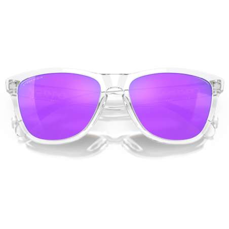 Oakley Frogskins Polished Clear - Prizm Violet