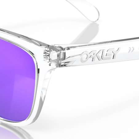 Oakley Frogskins Polished Clear - Prizm Violet