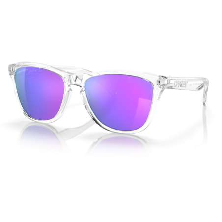 Oakley Frogskins Polished Clear - Prizm Violet