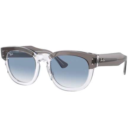 Ray Ban Mega Hawkeye Grey on Transparent