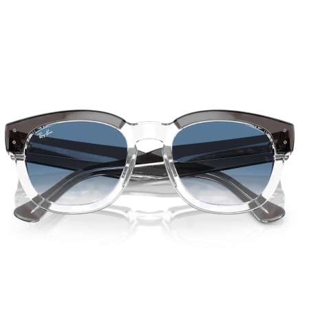 Ray Ban Mega Hawkeye Grey on Transparent