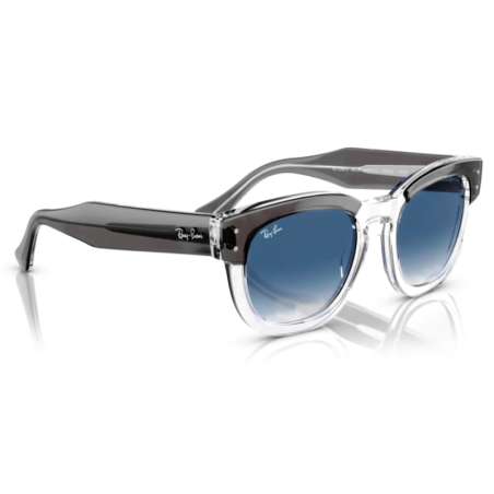 Ray Ban Mega Hawkeye Grey on Transparent