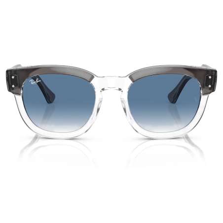 Ray Ban Mega Hawkeye Grey on Transparent