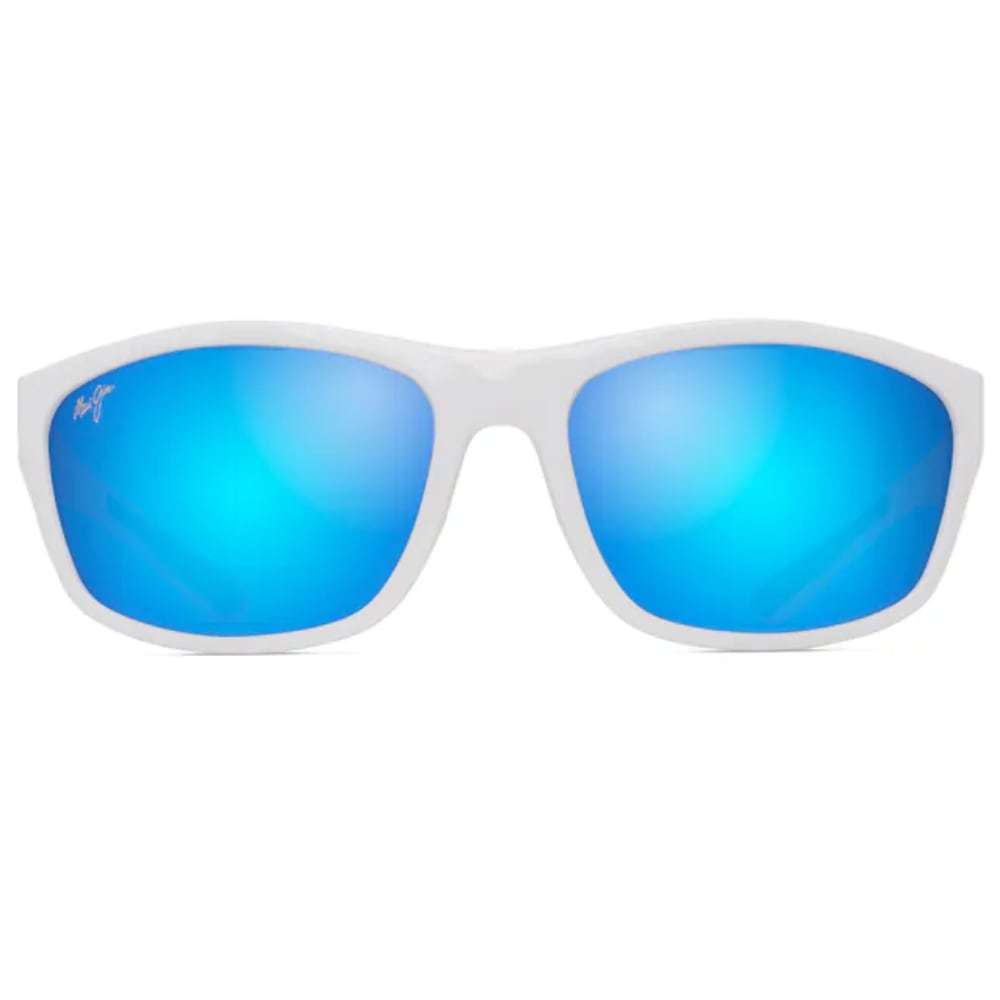 Lunettes de soleil Maui Jim Nu u Landing Blanc Lunettes de soleil Funoptic