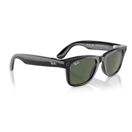 Ray-Ban Meta Wayfarer Shiny Black