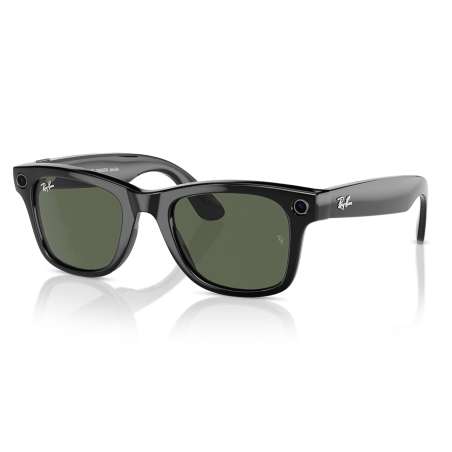 Ray-Ban Meta Wayfarer Shiny Black