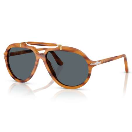 Persol 0202 Striped Brown - Senna Series