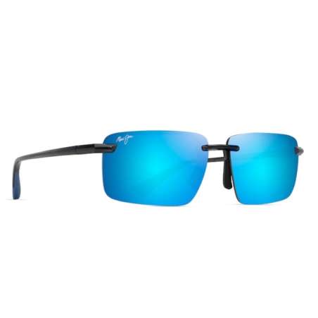 Maui Jim Laulima Shiny Trans Drk Grey