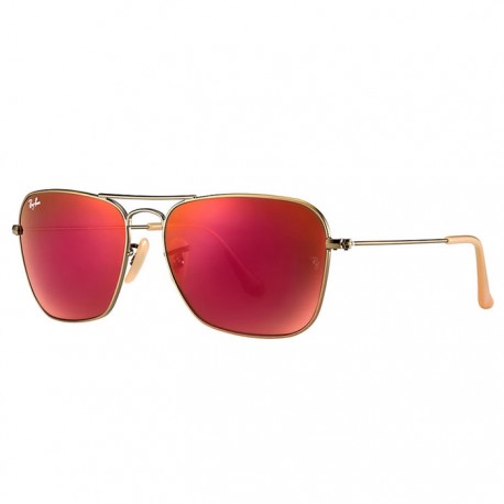 ray ban aviator rouge