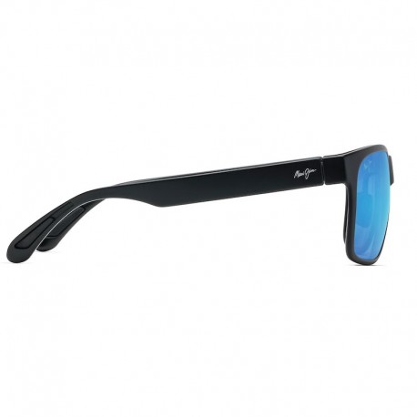 Lunettes de soleil Maui Jim Red Sands Matte Black with Blue Hawai Lunettes de soleil Funoptic